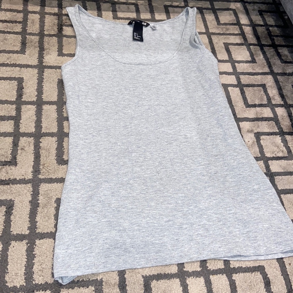 H&M Basic Grey Tanktop